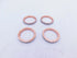 GENUINE SUZUKI OEM   GSXR 600 750 1000  OEM EXHAUST GASKETS 4 PACK (SEE FITMENT)